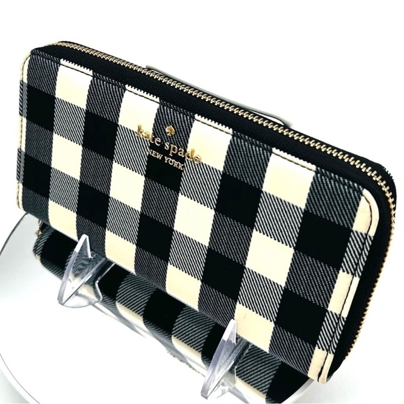 kate spade Handbags - Kate Spade Chelsea The Little Better Continental Wallet Black Multi (NWT)